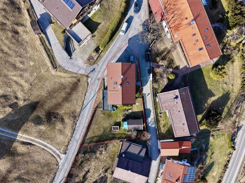 Vogelperspektive - Mehrfamilienhaus, Wohnhaus mit 170,00 m&sup2; in Wallgau zum Kaufen