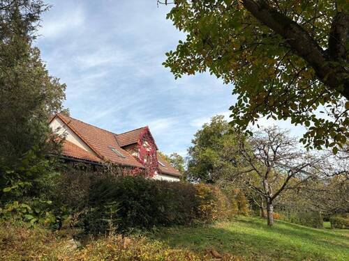 Gartenansicht - 5 Zimmer Einfamilienhaus in Bayreuth
