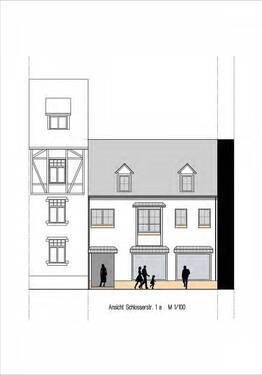 Ansicht von der Schlosserstraße aus - 