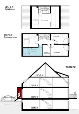 DG + Gebäudeschnitt - 