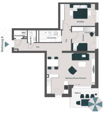 Wohnung 8 - 