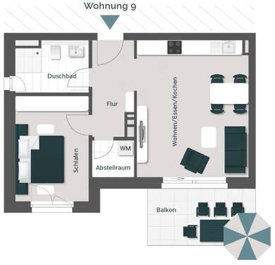 Wohnung 9 - 