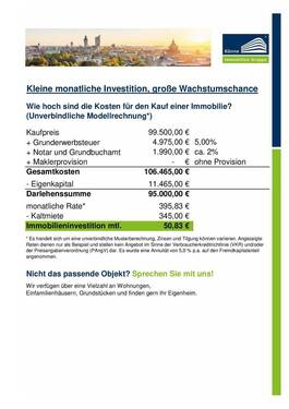 Unverbindl. Modellrechnung - 