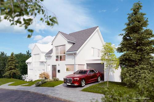 Ansicht - 6 Zimmer Doppelhaushälfte in Renningen / Malmsheim