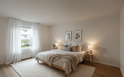 Visualisiertes Schlafzimmer - 