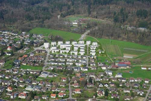 Luftbild Süd - Etagenwohnung mit 95,00 m&sup2; in Bad Säckingen zum Kaufen