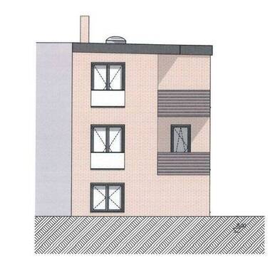 Ansicht Ost - Grundstück zum Kaufen in Leipzig