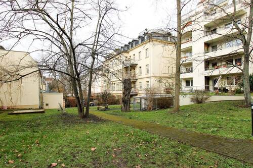 Ansicht Hinterhof - Grundstück in Leipzig zum Kaufen