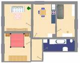 Grundriss - 3 Zimmer Etagenwohnung in Lugau