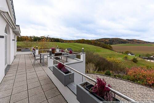 Ausblick vom Balkon - 