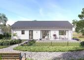 Hausansicht - gemütlicher, barrierefreier, großer Bungalow inkl. Grundstück