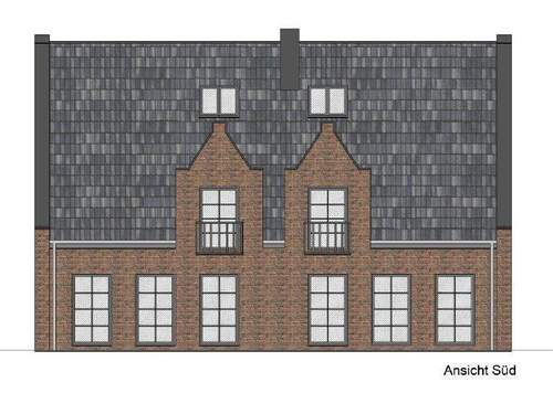 Südansicht - 1 Zimmer Mehrfamilienhaus, Wohnhaus zum Kaufen in Hamburg Sasel / Sasel