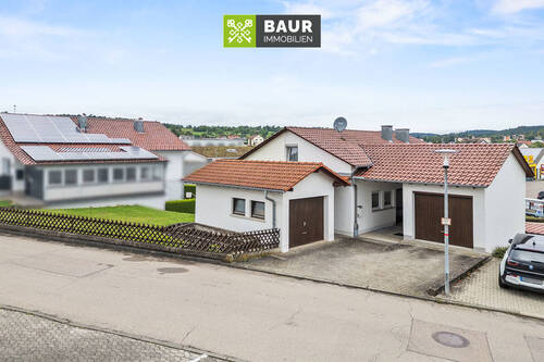 Luftaufnahme - Einfamilienhaus mit 139,00 m&sup2; in Gammertingen zum Kaufen