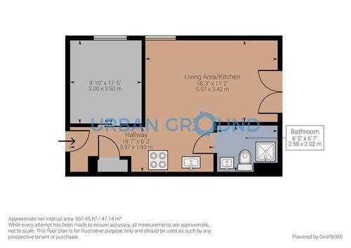 Bild 8 - Erstbezug-Neubau : 2 Zimmer mit EBK, Aufzug und sonnigem Balkon
