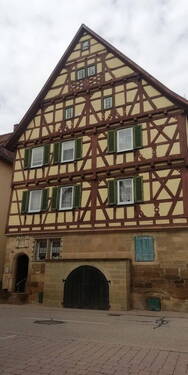 Vorderansicht - Historisches Fachwerkhaus im Renaissance-Stil