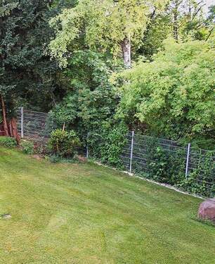 Gartenansicht - Größzügige 2 Zimmer Wohnung am Rande Grötzingen in Berghausen