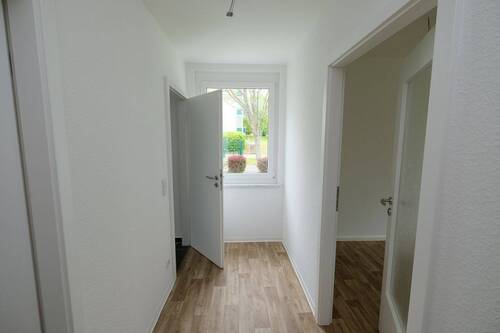 Beispiel Flur - Etagenwohnung mit 46,40 m² in Freiberg zur Miete