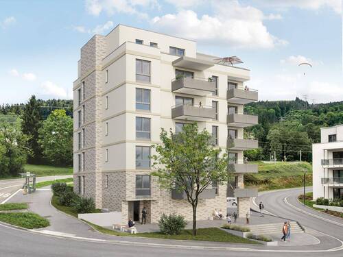 Außenansicht - 2 Zimmer Etagenwohnung in Bad Säckingen