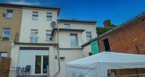 Rückseite Mehrfamilienhaus - Mehrfamilienhaus, Wohnhaus in Bernau bei Berlin