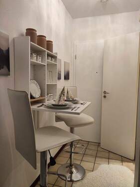 Klapptisch - Etagenwohnung mit 21,00 m&sup2; in Mannheim zum Kaufen