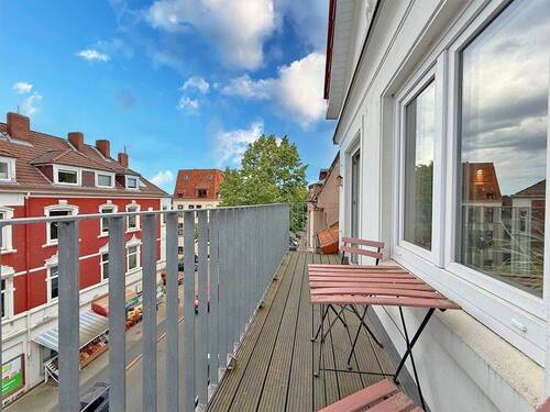 Balkon - 2 Zimmer Etagenwohnung zum Kaufen in Bremen