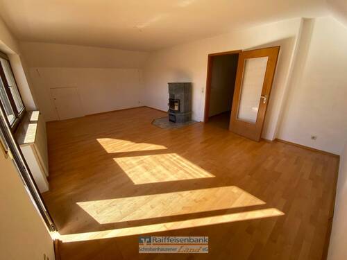 Wohnbereich mit Holzofen - 