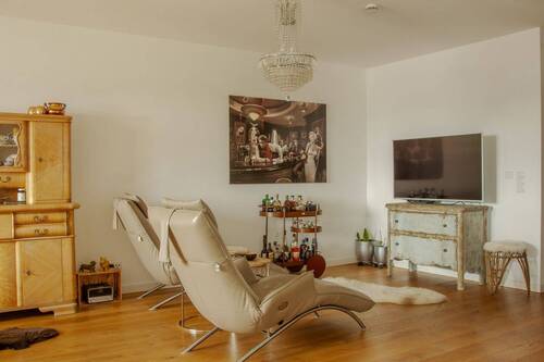 Nahaufnahme Fernsehrecke - 