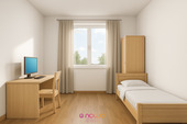 Das Schlafzimmer der Kinder mit viel Platz - Etagenwohnung mit 85,40 m² in Velpke zum Kaufen