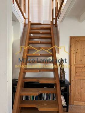 Treppenaufgang in den Dachspitz - 