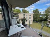 Ausblick vom Balkon - 