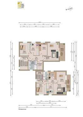 Obergeschoss - Mehrfamilienhaus, Wohnhaus mit 198,70 m² in Bissendorf zum Kaufen