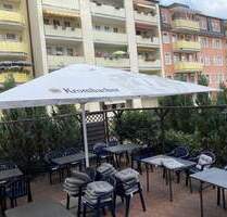 Vermietetes Restaurant mit Gastgarten + 3 Apartments, inkl. 4 TG-Stellplätze - Plauen Stadtmitte