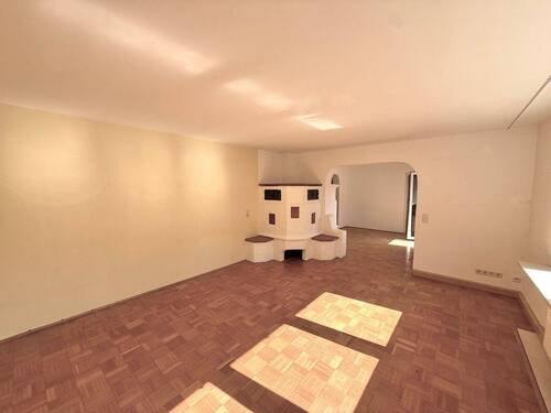 Wohnzimmer - Etagenwohnung mit 98,00 m² in Bad Grönenbach zum Kaufen