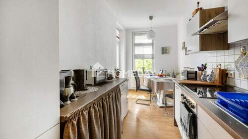 Küche 1 - Etagenwohnung mit 79,80 m&sup2; in Köthen (Anhalt) zum Kaufen