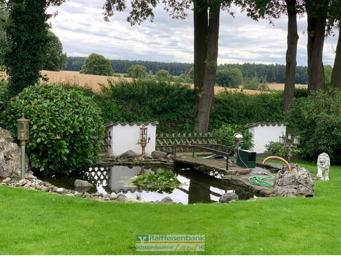 Garten und Ausblick - Einfamilienhaus mit 135,00 m&sup2; in Gachenbach / Peutenhausen zum Kaufen