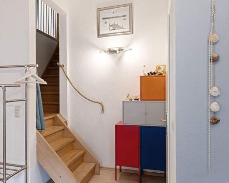 Treppenaufgang Schlafzimmer Ferienwohnung - 