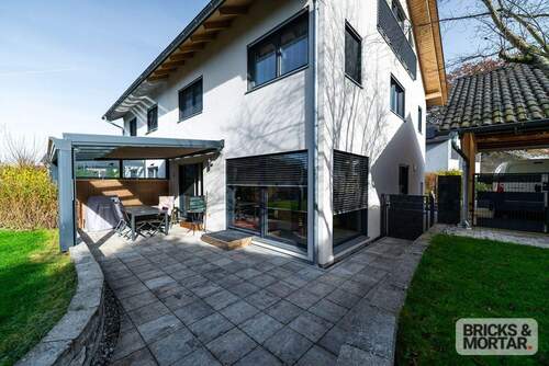 Hausansicht 1 - 5 Zimmer Doppelhaushälfte zum Kaufen in Wörthsee / Etterschlag