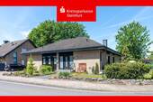 Außenansicht - Sorgloses Wohnen auf einer Ebene - Bungalow in familienfreundlicher Lage von Ladbergen.