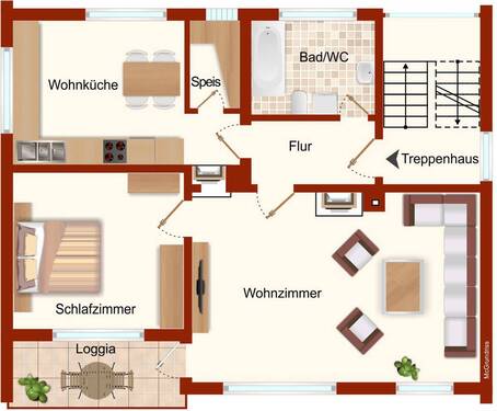 Obergeschoss - 