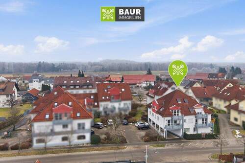 Luftaufnahme - 2 Zimmer Etagenwohnung zum Kaufen in Meckenbeuren