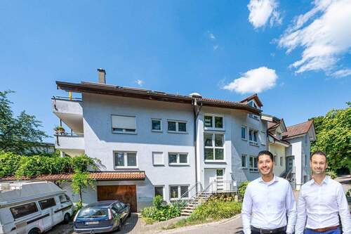 Außenansicht - Charmante Single-Wohnung mit Balkon und separater Küche