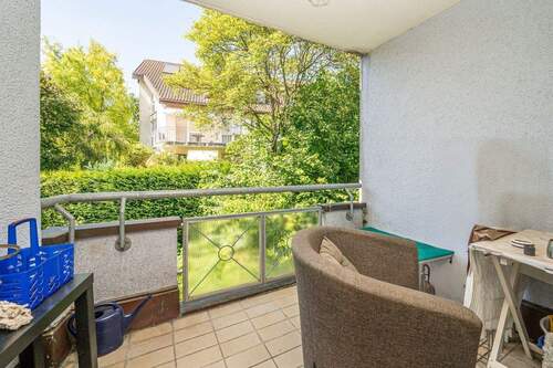 Balkon - 1 Zimmer Etagenwohnung in Freiburg