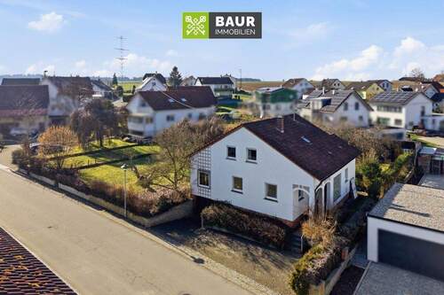 Luftaufnahme - 5 Zimmer Einfamilienhaus in Bad Saulgau