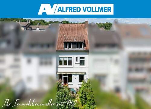 Rückansicht - 9 Zimmer Reihenmittelhaus zum Kaufen in Wuppertal