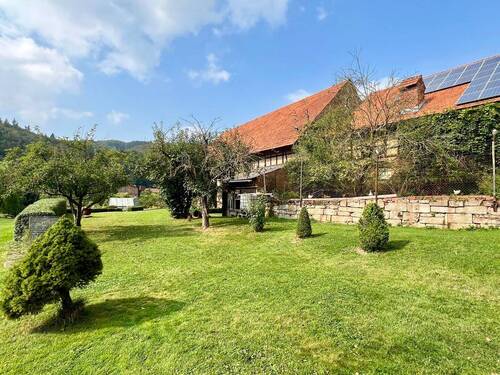 Garten - Einfamilienhaus mit 321,70 m² in Sontra / Krauthausen zum Kaufen