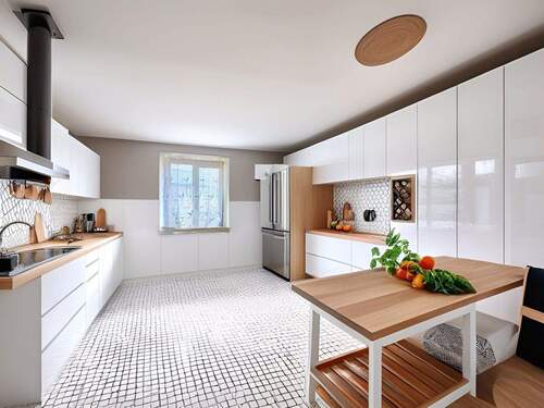 Küchenansicht Visualisiert - 2 Zimmer Etagenwohnung zum Kaufen in Waldsassen