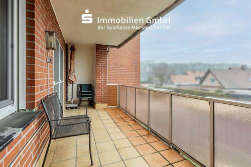 Loggia - 4 Zimmer Etagenwohnung zum Kaufen in Warendorf / Hoetmar