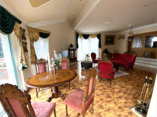 Wohnzimmer WE1 - 9 Zimmer Mehrfamilienhaus, Wohnhaus in Wusterhausen (Dosse)