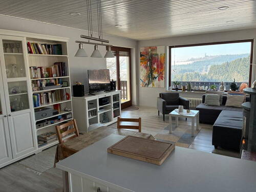 Wohnzimmer EG - Einfamilienhaus mit 128,00 m&sup2; in Enchenreuth zum Kaufen