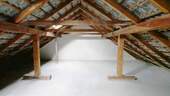 V1610 Dachboden (keine Dämmung im Fußboden) - 